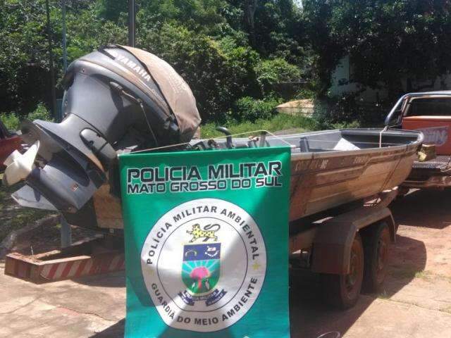 PMA autua 4 por pesca na piracema, grupo tamb&eacute;m levava carne de jacar&eacute;