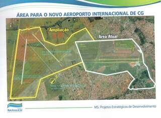  Puccinelli quer desapropriar 1.381 hectares no entorno do aeroporto até dezembro