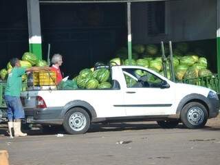 Apenas um terço de volume de melancia comercializado na Ceasa é produzida em MS (Marcelo Calazans)