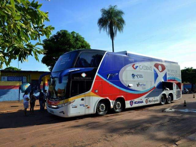 &quot;&Ocirc;nibus da Sa&uacute;de&quot; atender&aacute; pacientes de &Aacute;gua Clara neste s&aacute;bado 