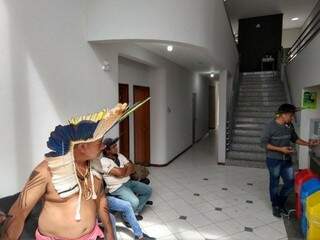 Em abril de 2018, índios foram até sede da Funai, na Capital e pediram saída do coordenador regional, Paulo Rios (Foto/Arquivo: Liniker Ribeiro)