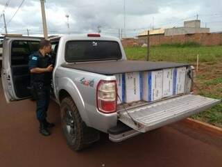 Ranger &eacute; abandonada com meio milh&atilde;o de reais em agrot&oacute;xico contrabandeado