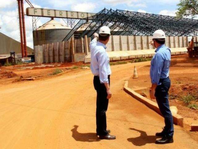 Terminal ferrovi&aacute;rio de Chapad&atilde;o do Sul tem capacidade de carga triplicada