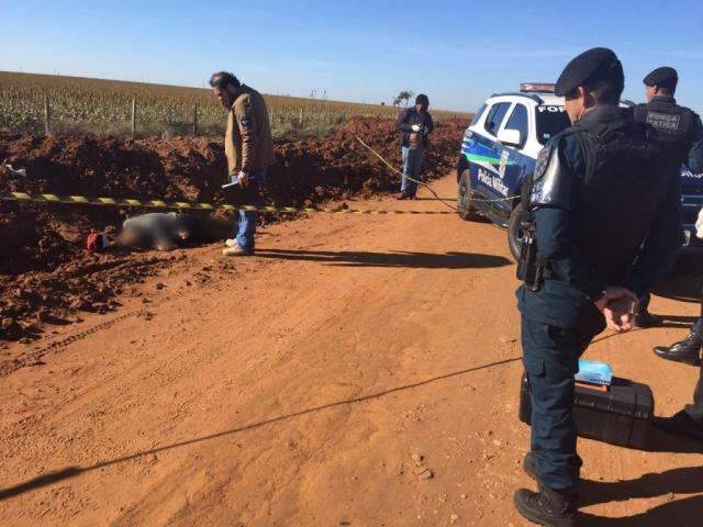 Mais morte na fronteira: homem &eacute; executado com 4 tiros em estrada