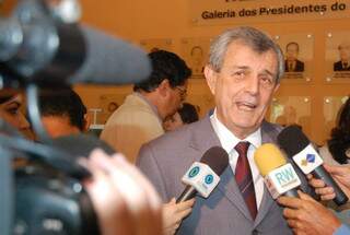 O presidente do TJ, Luis Carlos Santini, se aposenta da Magistratura esta semana. (Foto: João Garrigó)