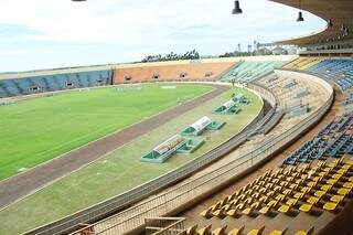 Estádio Douradão vai ser sede de audiência pública, na noite de hoje (Foto: MS em Foco)