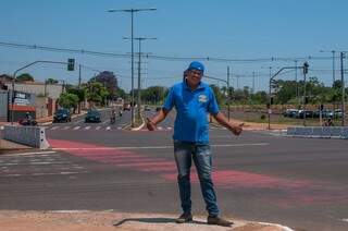 Borracheiro, Ivo Pereira afirma que problema no trânsito vem da imprudência. (Foto: Alcides Neto)