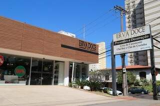 Loja Erva Doce fica na Avenida Afonso Pena, 3644, esquina com a Bahia. (Foto: Alcides Neto)