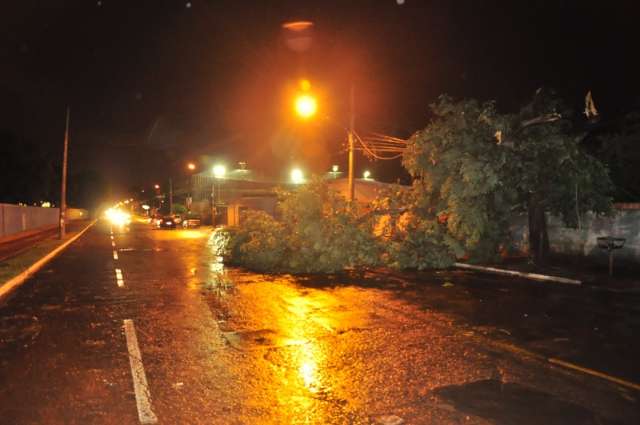 Rajada de vento superou 107 km/h em novembro no interior do Estado
