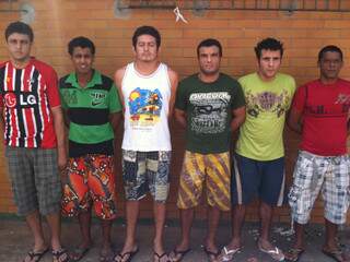 Todos foram presos na operação chamada Dominó. Foto: Divulgação. 