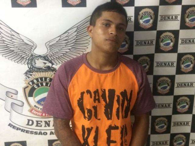 Fornecedor de coca&iacute;na no Guanandi, jovem de apenas 19 anos &eacute; preso 