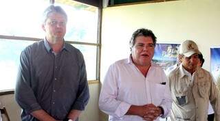  Jaime Verruck, em visita oficial do ministro do Meio Ambiente ao Pantanal (Foto: Reprodução)