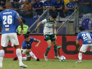 Palmeiras e Cruzeiro na semifinal da Copa do Brasil (Foto: Cesar Greco/Ag Palmeiras/Divulgação)