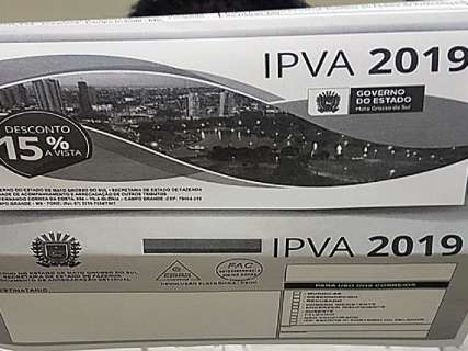 Governo publica edital que confirma os índices do IPVA 2019