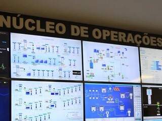 Núcleo de Operações e Controle foi inaugurado nesta sexta-feira (14) na sede da Sanesul (Foto: Marina Pacheco)