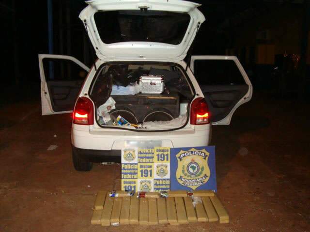  Ex-sargento da PM &eacute; preso com 31 quilos de maconha na fronteira