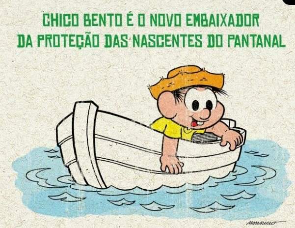 Chico Bento &eacute; novo embaixador da prote&ccedil;&atilde;o das nascentes do Pantanal