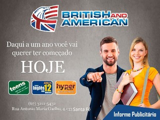 Curso British and American (Foto: Divulgação)