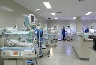Hospital Universitário de Dourados é único da região a fazer partos pelo SUS (Foto: Arquivo)