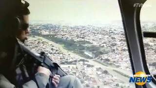 Opera&ccedil;&atilde;o com uso de helic&oacute;ptero vai prosseguir durante a noite na Capital