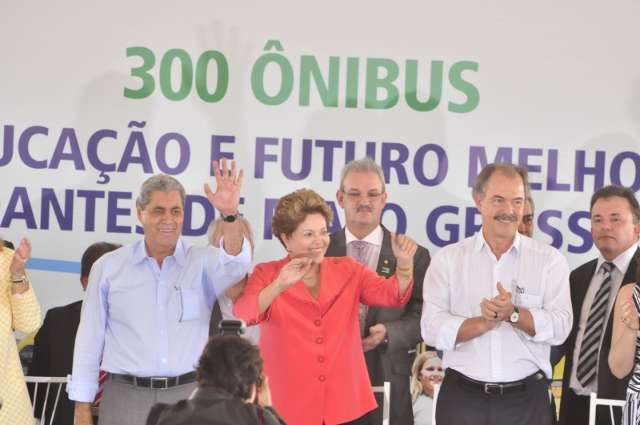 MS &eacute; uma beleza natural e fant&aacute;stica para mostrar ao mundo, diz Dilma