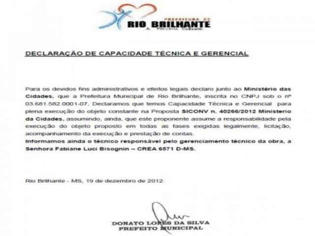 Prefeito diz que teve assinatura falsificada em papel pedindo R$ 500 mil