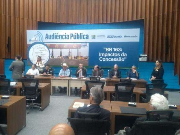 Sem ANTT em audi&ecirc;ncia sobre BR-163, deputados v&atilde;o recorrer ao governo