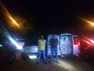 Luan e Lucas foram presos durante a noite de terça-feira (16) em Campo Grande (Divulgação)