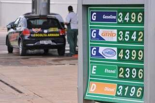 Em fevereiro, litro da gasolina chegou a custar R$ 3,49 na Capital. (Foto: Alcides Neto)