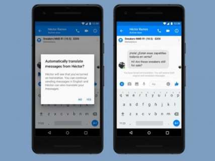 Messenger libera tradução de mensagens de 3 idiomas para o português