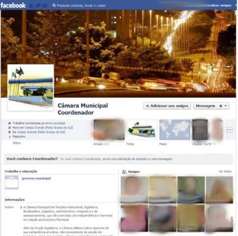 C&acirc;mara alerta sobre p&aacute;ginas falsas em rede social e diz que vai &agrave; Pol&iacute;cia