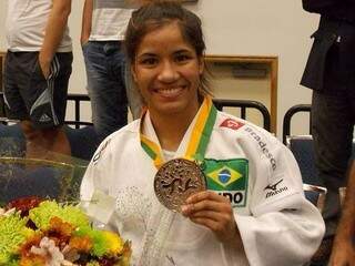 Atleta Sul-mato-grossense  venceu três lutas antes de chegar a final. (Foto: reprodução/facebook)