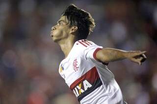 Lucas Paquetá marcou o gol da classificação do Flamengo para a final da Copinha (Foto:Divulgação)