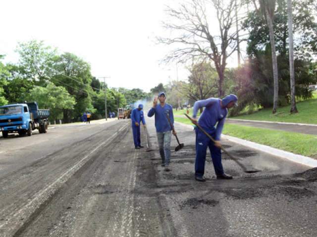  Novo trecho da avenida Afonso Pena &eacute; interditado para recapeamento