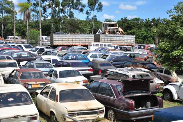  Detran cria nova modalidade de leil&atilde;o para livrar de ve&iacute;culos irregulares