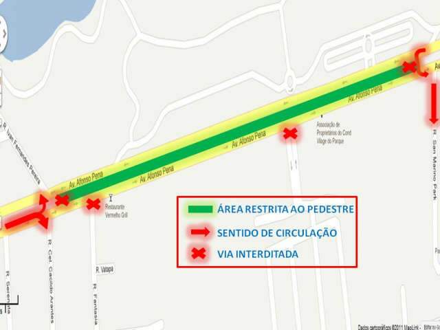  Afonso Pena fica interditada a partir das 16h para show do Patati e Patat&aacute;