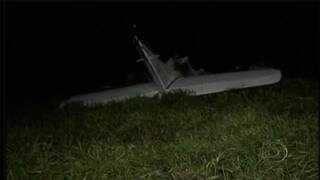  Piloto de avi&atilde;o que caiu em MG &eacute; de Campo Grande e est&aacute; gravemente ferido