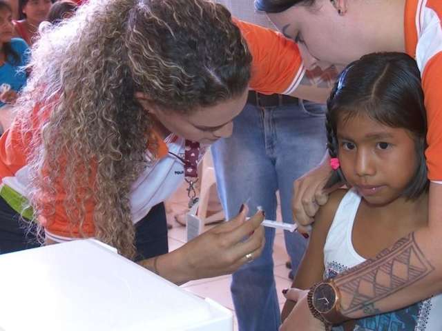 Campanha de vacina&ccedil;&atilde;o dos povos ind&iacute;genas 2017 come&ccedil;a neste s&aacute;bado