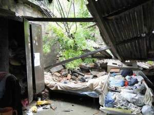  Defesa Civil já interditou 13 casas em áreas de encosta em Corumbá 