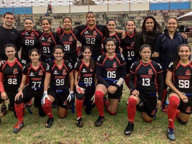 Meninas do Campo Grande Cobras vencem Circuito Nacional de Flag Football