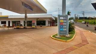 Vendas de combustíveis foi as que mais apresentaram queda em Mato Grosso do do Sul.  (Foto: Pedro Peralta)