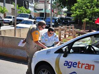 Agetran orienta motoristas a procurar rotas alternativas. 