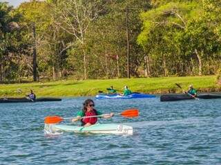 Aquidauana receberá etapa do Estadual de canoagem neste fim de semana (Foto: Yô Maciel)
