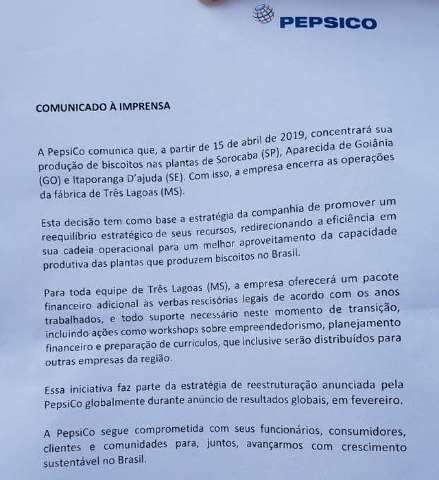 De surpresa, f&aacute;brica tradicional de biscoitos fecha e demite 300 pessoas