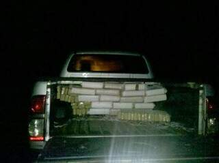 639 tabletes foram encontrados na camionete