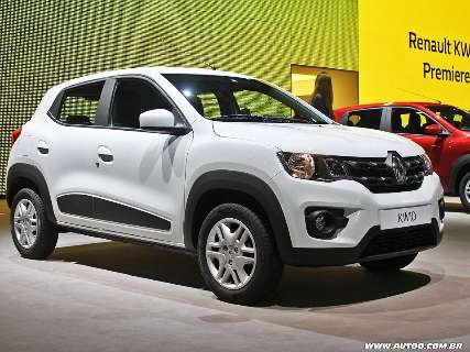 Renault faz recall de todos os carros do modelo Kwid fabricados no Brasil