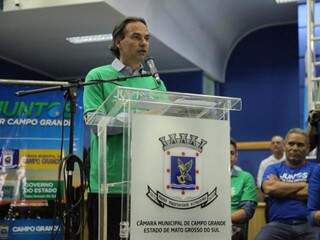 Marquinhos Trad, PSD, prefeito de Campo Grande.
(Foto: João Paulo Gonçalves/Arquivo).