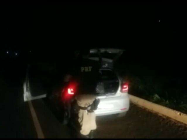 Traficante &eacute; preso na BR-060 transportando maconha em ve&iacute;culo alugado