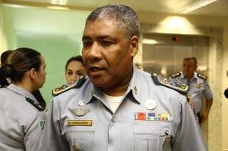 Comandante da PM, coronel Deusdete Souza de Oliveira Filho. (Foto: Marcos Ermínio)