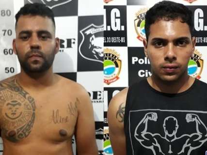 Trio é detido suspeito de cometer roubos com reféns em 5 cidades